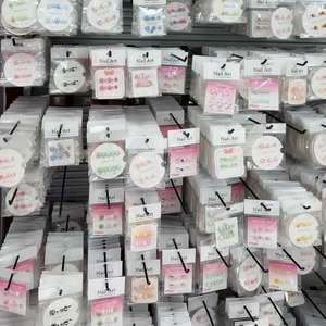 Uñas Postizas Hechas a Mano, Surtidas, de Fábrica, con Descuento, Diseño Colorido, para Aplicación con Presión - Product Image 2