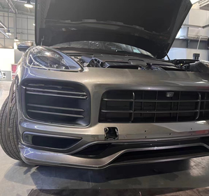 Kit de Carrocería Diseño Deportivo TKT para Porsche Cayenne GTS SD 2018-2023: Parachoques Delantero y Labio Divisor - Product Image 5