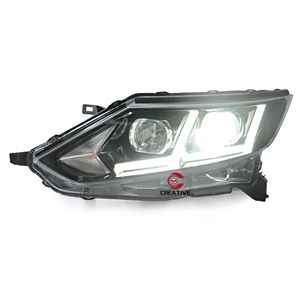 Lampada frontale a LED per <span class=keywords><strong>faro</strong></span> <span class=keywords><strong>Nissan</strong></span> <span class=keywords><strong>Qashqai</strong></span> 2016 2017 angoli occhi luci LED luci diurne - Product Image 3