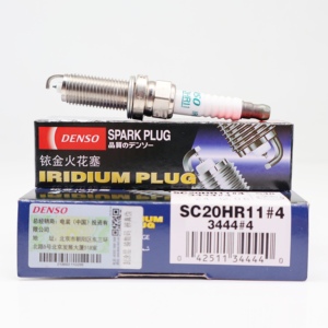 Bujía de iridio y platino <span class=keywords><strong>DENSO</strong></span> <span class=keywords><strong>SC20HR11</strong></span>/3444 original OE 90919-01253/90919-T1009/90919-W1006 - Product Image 1