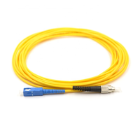 Câble de brassage fibre optique monomode simplex 10M LC ST FC SC UPC APC G652D G652A1 G652A2 OS1 OS2
