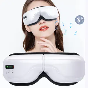 Özelleştirilmiş güzellik göz masajı 4d akıllı güzellik makinesi isı titreşim ile göz koruyucusu görünür göz masajı