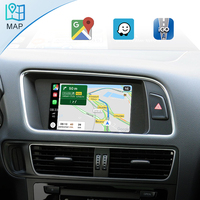 Modul HFmidia Wireless CarPlay Android Auto untuk Audi Q5 RMC MMI 3G MMI 2G 2010-2018 Peningkatan Layar OEM Kotak Antarmuka Retrofit