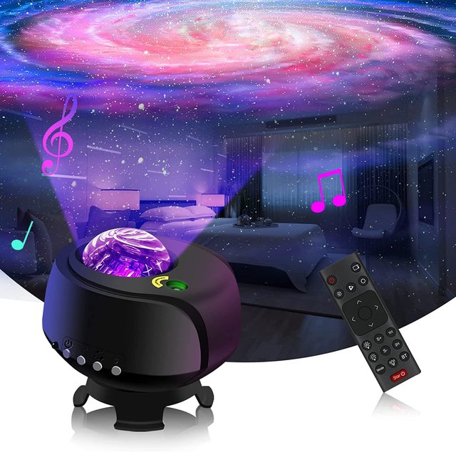 Usb Newyes Smart Remote Control Led Night Light Galaxy Star Projector With Bt Speaker