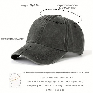 Casquette de baseball brodée une pièce personnalisée pour hommes et femmes réglable avec logo brodé à la main en tissu Dobby de style sportif - Product Image 5