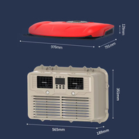 Mini 12v Parking Électrique RV Climatiseur pour Toit Voiture Auto Chariot Élévateur Véhicule Camion Van Cabine Toit RV Tracteur