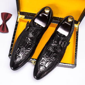 Chaussures habillées pour hommes, nouvelles et luxueuses, en cuir, chaussures habillées de haute qualité, chaussures de bureau pour hommes - Product Image 2