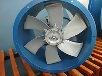 Ventilateurs axiaux industriels à haute température et grand volume d'air pour le séchage des fruits