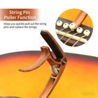 MY MUSIC Durable Waterproof Zinc Alloy Guitar Capo for Stringed Musical Instruments