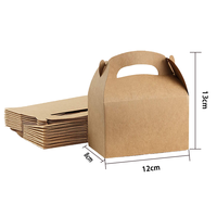 Boîtes d'emballage alimentaire pour boulangerie avec logo personnalisé imprimé, en carton recyclé, pour beignets, gâteaux, pâtisseries