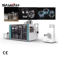 Machine à fabriquer des gobelets en plastique jetables Machine de thermoformage automatique en plastique