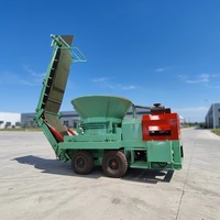 Machine de traitement des aliments pour animaux, broyeur de bois mobile, broyeur d'aliments pour animaux, déchiqueteuse de paille