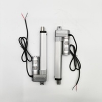 Mini micro ip54 télescopique 10 pouces course 3000n support de montage robuste 330lbs tracker solaire actionneur linéaire 12v 24v