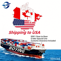 Expédition maritime fiable vers les États-Unis DDP porte-à-porte, transitaire professionnel avec entrepôt américain et flotte de camions locale