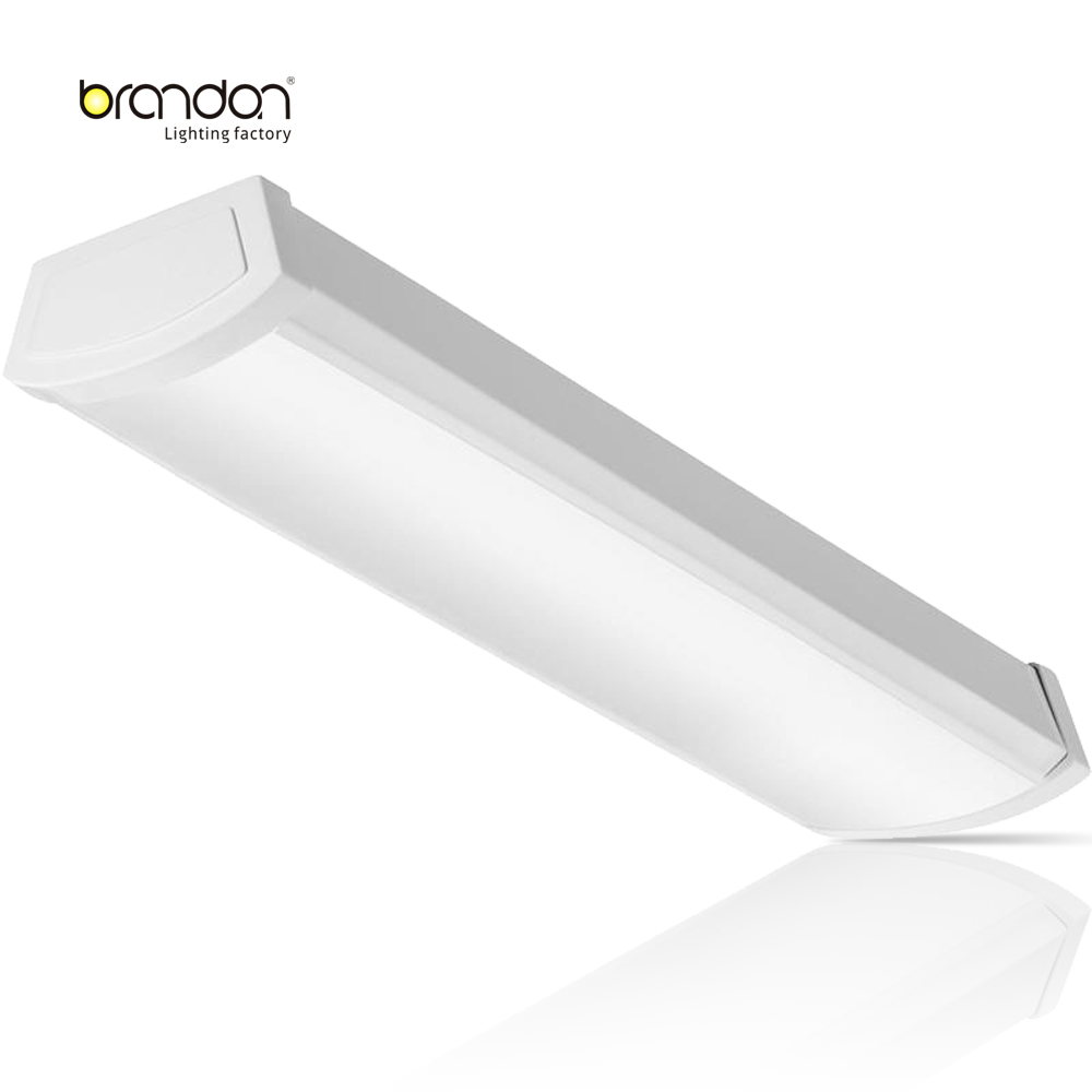 Home Electrical Led Wall Lighting Lamp Creative Ceiling Light Surface Mounted Dimmable 0/1-10v Led Wraparound Batten Light