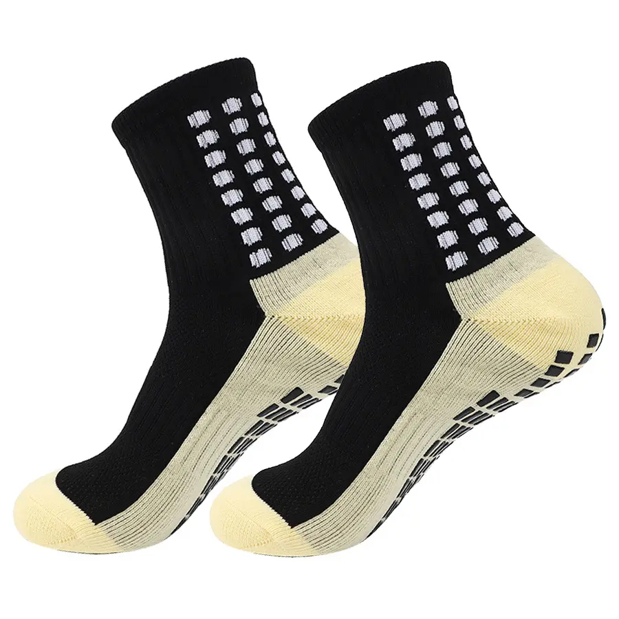 Custom Logo Women Ankle Compression Socks Athletic Anti-slip Grip Socks Football Sports Soccer Socks