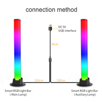 2025 vente chaude RGBIC LED barres lumineuses de jeu USB DC5V App Control TV lampe de Table de jeu ambiante