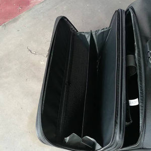 Sac à roulettes pour <span class=keywords><strong>ordinateur</strong></span> portable de 16 pouces avec 4 roues, valises de taille cabine classiques <span class=keywords><strong>et</strong></span> élégantes avec compartiment pour <span class=keywords><strong>ordinateur</strong></span> - Product Image 3