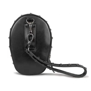 3D Punk <strong>Skull</strong> Design Crossbody Chain Bag Women's Shoulder Bag <strong>Purses</strong> and Handbags for Gothic Girls Clutch Bag 2021 Pu Leather - Product Image 4