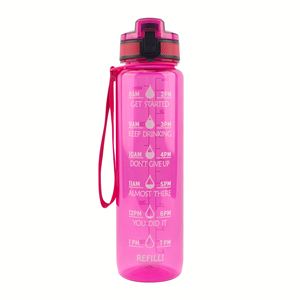 Botella Deportiva Resistente con Filtro, Libre de BPA, Tritán, Impresión UV, a Prueba de Fugas, 1L, para Niños, Escuela, Bicicleta, Gimnasio - Product Image 4