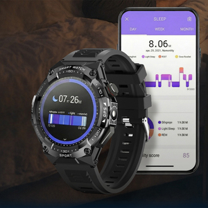 <span class=keywords><strong>สมา</strong></span>ร์ทวอทช์พร้อมหน้าจอ AMOLED โทรผ่านบลูทูธ 100 โหมดกีฬา เข็มทิศ แบตเตอรี่ใช้งานได้นานเป็นพิเศษ เครื่องติดตามการออกกำลังกาย - Product Image 4