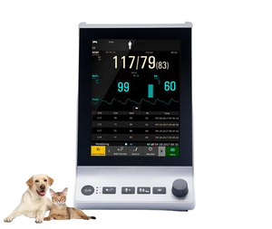 Multi-<span class=keywords><strong>Parameter</strong></span> Veterinär gebrauch Vital Sign <span class=keywords><strong>Monitor</strong></span> Kapno graph <span class=keywords><strong>Monitor</strong></span> für Tierklinik - Product Image 1