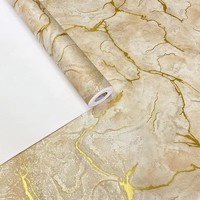 Tissu mural auto-adhésif moderne et simple en velours floral uni non tissé pour chambre, salon, salle de bain, hôtel, mur de fond