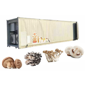 Système de conteneur de culture de champignons Satrise 20/40 pieds avec compartiment de fructification, équipé de gestion climatique et de plateaux de culture - Product Image 4