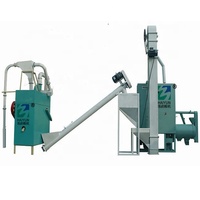 Usine de traitement de la farine de maïs automatique Haiyun à moteur, haute sécurité, capacité de 30 tonnes, 380V, garantie de 2 ans, excellente condition
