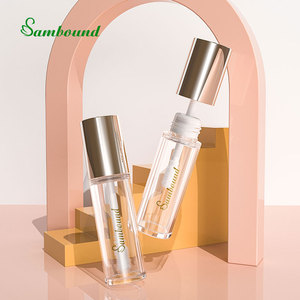 Tube de brillant à lèvres vide à effet de remplissage de pigments de 15ml Bouteille en plastique cosmétique personnalisée en sérigraphie avec baguette ronde - Product Image 1