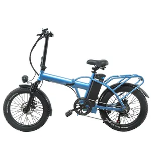 Oplaadfiets Elektrische Fiets 20 Inch Dikke Band Stad E-Bike Elektrische Fiets In Korea 10ah Fiets Met Gaspedaal