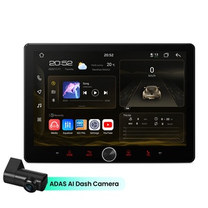 XTRONS 10.1 Inch Built-in ADAS Universal Double Din Android Car Stereo 2+64GB HD Input QLED 1280x800P Fully Laminated Screen - Product Image 1