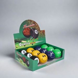 Accessoires pour fumeurs CANNA, brosse à tabac, design tendance, noir, forme de billard à huit, broyeur à herbes en plastique - Product Image 6