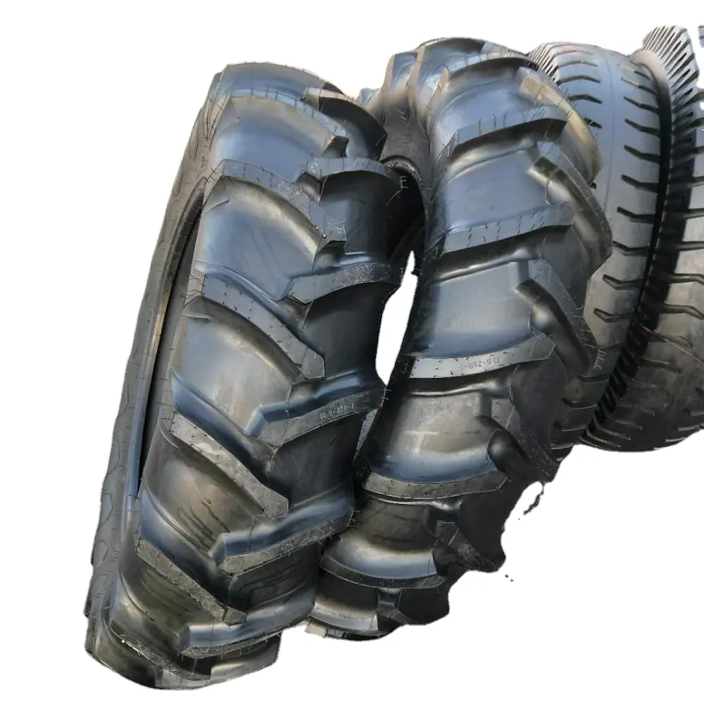 Agricultural tractor tires 13.6-28-24 dry field R-1 encryption widening herringbone pattern can be equipped with steel ring