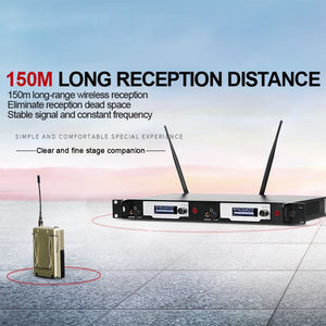 Sistema de Monitoreo Inalámbrico Personal de Alta Calidad J2 de 2 Canales con 2 Bodypacks - Product Image 4