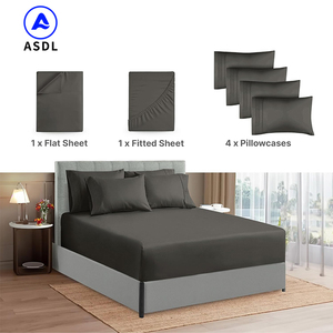 Cao cấp siêu mềm <span class=keywords><strong>Comforter</strong></span> không thấm nước nệm Bìa nệm bảo vệ không thấm nước Giường Màu Đen Nệm Topper - Product Image 1