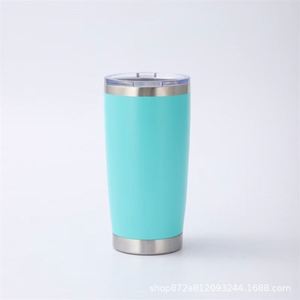 30oz Vehicle Travel Tumbler Matte Solid Color <b>Double</b> <b>Wall</b> Vacuum Thermal <b>Mug</b> - Product Image 3