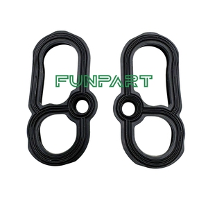 Jeu de joints de cache-culbuteurs LR041869 LR041868 LR089050 pour Land Rover <span class=keywords><strong>Jaguar</strong></span> XE XF XJ F-PACE 3.0SC Essence V6 Essence AJ126 306PS - Product Image 5