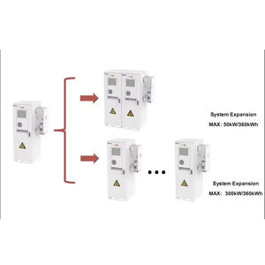 Deye ESS GE-F60 <span class=keywords><strong>batteria</strong></span> ibrida All-In-One 50kw 60kw 3 fasi <span class=keywords><strong>capacità</strong></span> <span class=keywords><strong>massima</strong></span> di 360KWh <span class=keywords><strong>batteria</strong></span> al litio ferro - Product Image 3