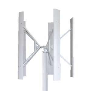 Kit de Energía Eólica de Eje Vertical - Aerogenerador Doméstico de 500W con Controlador - Product Image 1