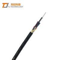 Nuevo g657a1 diámetro de fibra 200 GCYFY 48core jetnet de aire micro cable de fibra óptica 1KM