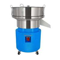 Séparateur vibrant industriel robuste pour poudres - Machine de tamisage haute fréquence 1100W pour plastiques et produits chimiques