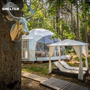 Shelter domos prefabricados geodomo para hotel aribnb y glamping resort - Product Image 3