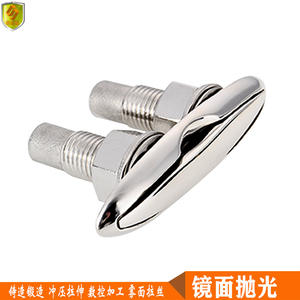 Bolardo de Acero Inoxidable de Doble Capa de 5 Pulgadas, Accesorio de Herraje Marino para Yates y Barcos de Pesca - Product Image 6