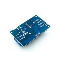 Kit modul elektronik USB 6V 9V 24V, saklar kendali pengatur waktu siklus otomatis tampilan LED mikro USB 5V mendukung 6V 9V 12V 24V
