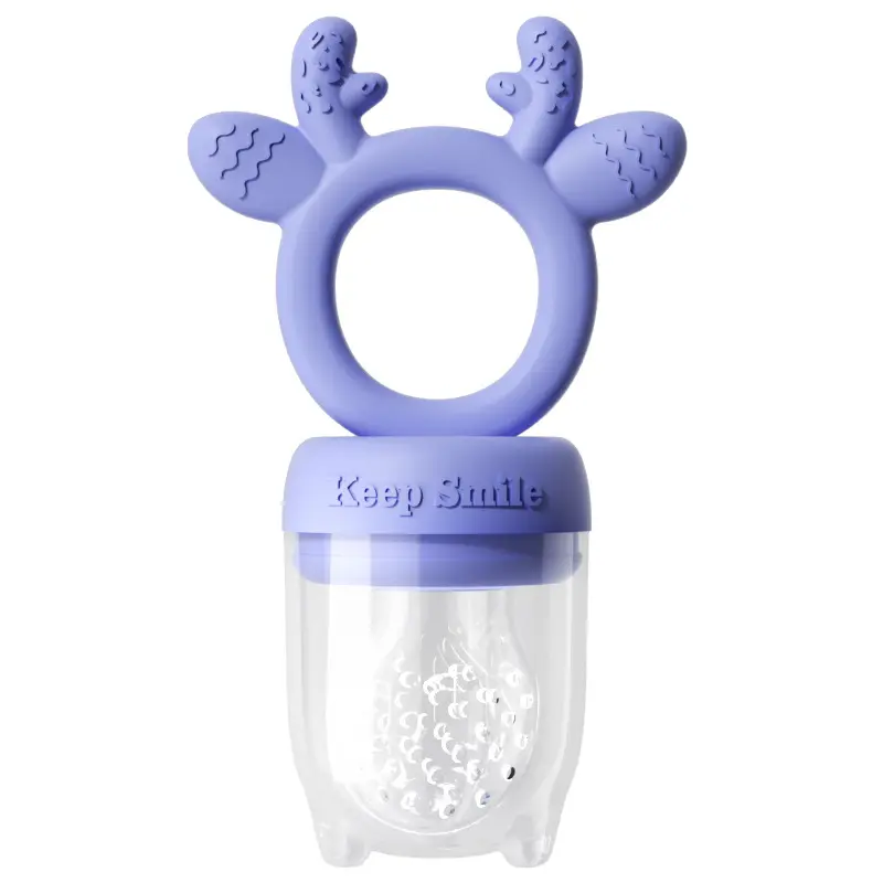 Baby Food Feeder Safety Infant Pacifiers Fresh Nibbler Chew Fruit Nipples Grinder Feeding Toys