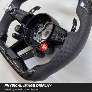 Volantes OEM de Fibra de Carbono Genuina para Audi MK3 TTRS TTS MK2 S3 R8 TT A3 A4 A5 <span class=keywords><strong>A6</strong></span> A7 B9 B8.5 Q3 Q5L Q7 Q8 S4 S5 S6 C6 C7 - Product Image 2