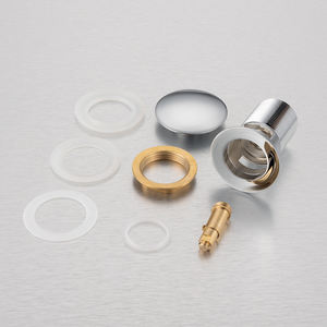 Joyhoo <span class=keywords><strong>Évier</strong></span> de salle de bain moderne en laiton avec <span class=keywords><strong>bouchon</strong></span> de vidange pop-up et trop-plein - Product Image 6