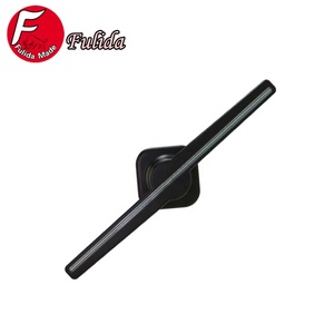 Stock listo 42cm 16,5 pulgadas 3D holograma publicidad Display Fan 3d proyector holográfico 3D LED ventilador de aire - Product Image 3