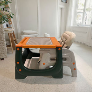 Chaise haute multifonctionnelle certifiée EN14988/ASTM F404 chaise berçante Table de <span class=keywords><strong>jeu</strong></span> de salle à manger pour bébé réglable en toute sécurité pour l'alimentation - Product Image 3